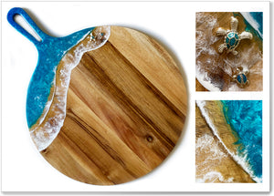 
                  
                    Load image into Gallery viewer, OCEAN PLATTER &amp;amp; COASTERS - OSPABCD
                  
                