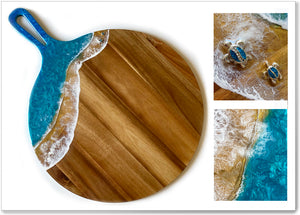 
                  
                    Load image into Gallery viewer, OCEAN PLATTER &amp;amp; COASTERS - OSPABCD
                  
                