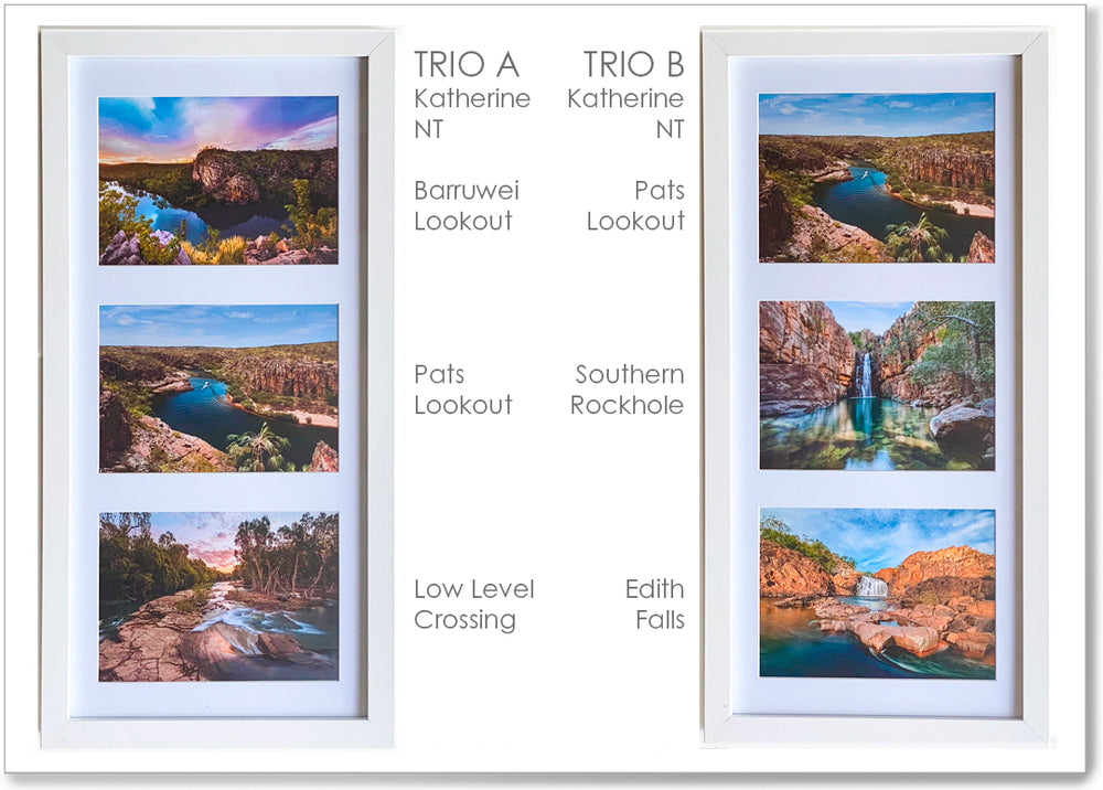 Trio Framed Print